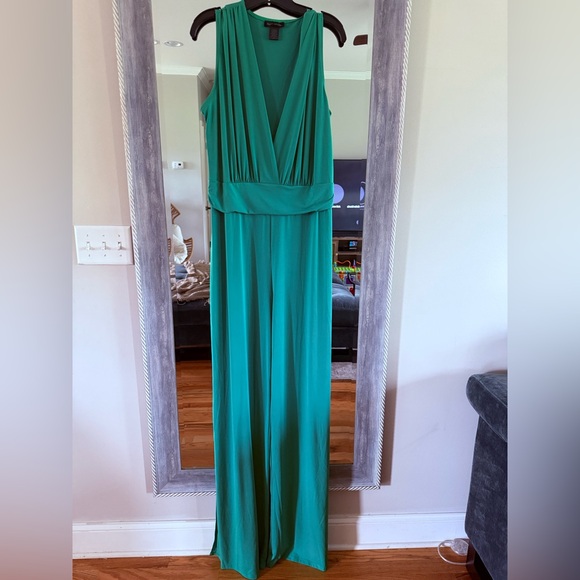 ALLOY Green Sleeveless Jumpsuit - TALL! - Picture 6 of 6